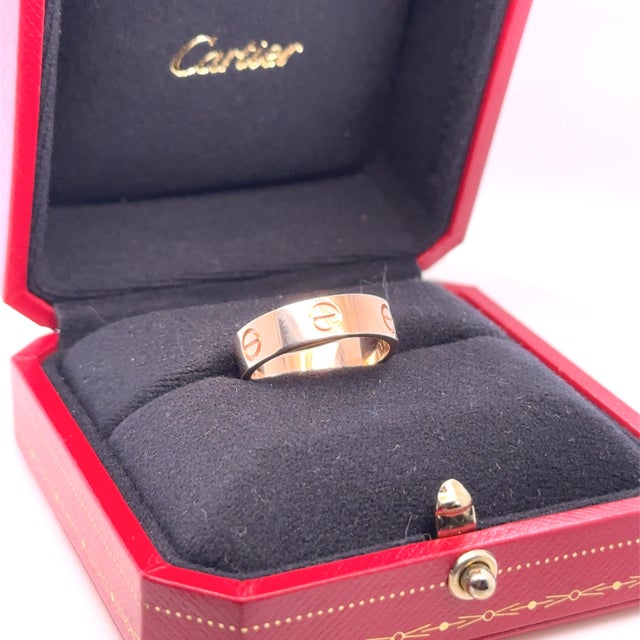 Cartier 18ct Yellow Gold Love Ring 6.34g, Size 8 For Sale - Image 9 of 12