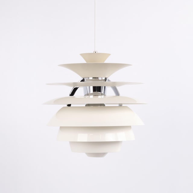 Model PH Snowball Pendant by Poul Henningsen for Louis Poulsen, 1980s For Sale - Image 11 of 12