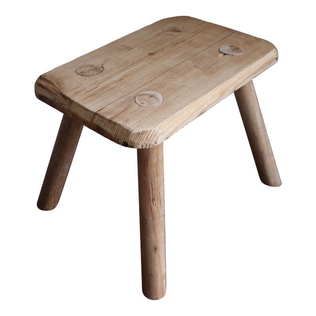 Wooden Handmade Stool For Sale