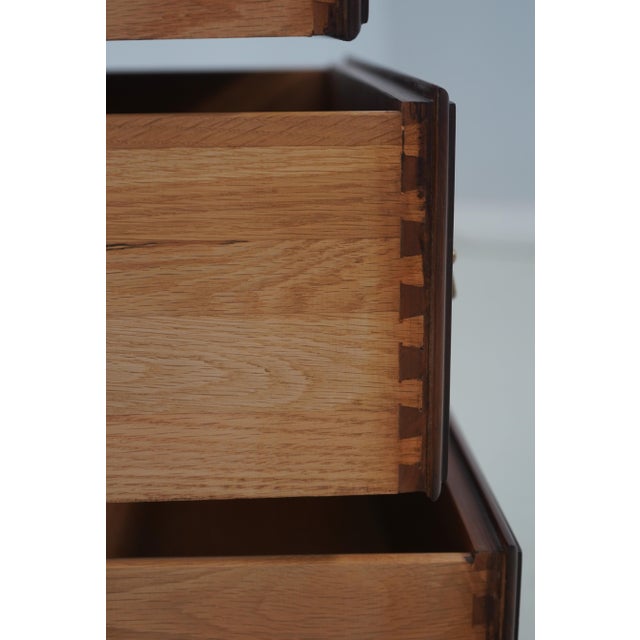 1970s Henkel Harris Cherry 7 Drawer Lingerie Chest For Sale - Image 5 of 16