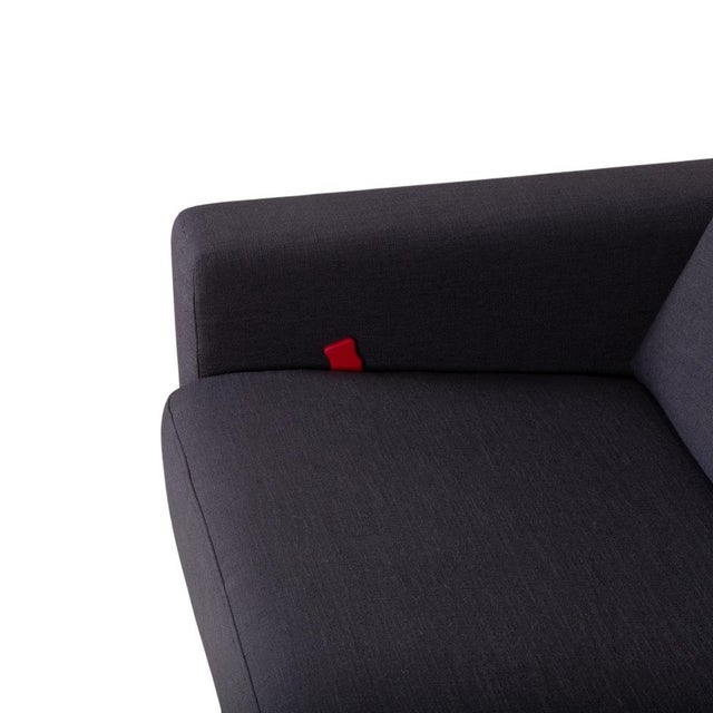 MR 837 2-Seater Sofa in Anthracite Fabric from Musterring For Sale - Image 10 of 18