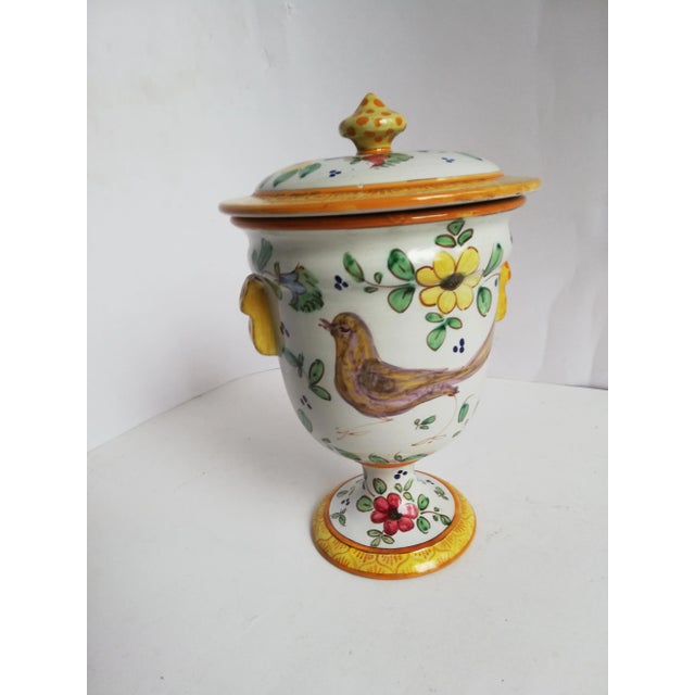 Mid-Century Italian Ceramic Lidded Pot from Guerrieri Murano For Sale - Image 4 of 12