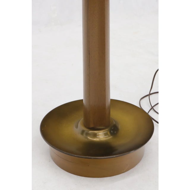 Large Mid-Century Modern Three arms Table or Floor Lamp with Cylinder Shades For Sale - Image 10 of 13