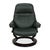 Set of Sunrise Lounge Chair and Ottoman in Leather and Green Fir from Stressless For Sale - Image 16 of 17