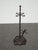 Share Set of Four Vintage French Country Black Cast Iron Fireplace Tools For Sale - Image 10 of 17