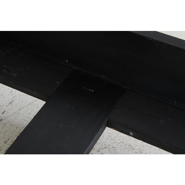 Nancy Corzine Paint Decorated King Size Poster Bed For Sale - Image 13 of 14