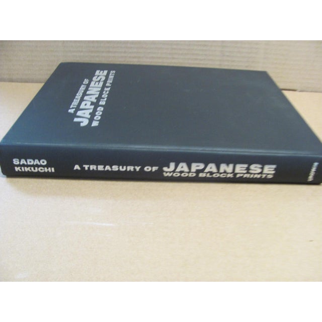 Very nice copy of "A Treasury Of Japanese Wood Block Prints". Hsrdcover. Cloth ends. Published by CROWN PUBLISHING NY....