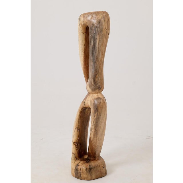 Abstract Wooden Sculpture by Logniture For Sale - Image 6 of 13