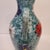 Blue Ceramic Daisies Vase, Italy, 1970s For Sale - Image 8 of 18