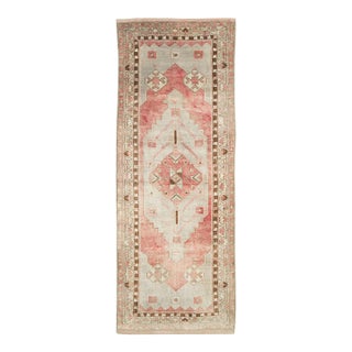 Galerie Shabab Collection Mid-20th Century Turkish Anatolian Wide Gallery Runner For Sale
