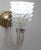 1950s Art Deco Wall Light in Murano Rostrato Glass by Barovier E Toso - Set of 2 For Sale - Image 9 of 12