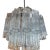Vintage Mid-Century Kinkeldey Crystal & Chrome Chandelier - West Germany, 1960s For Sale
