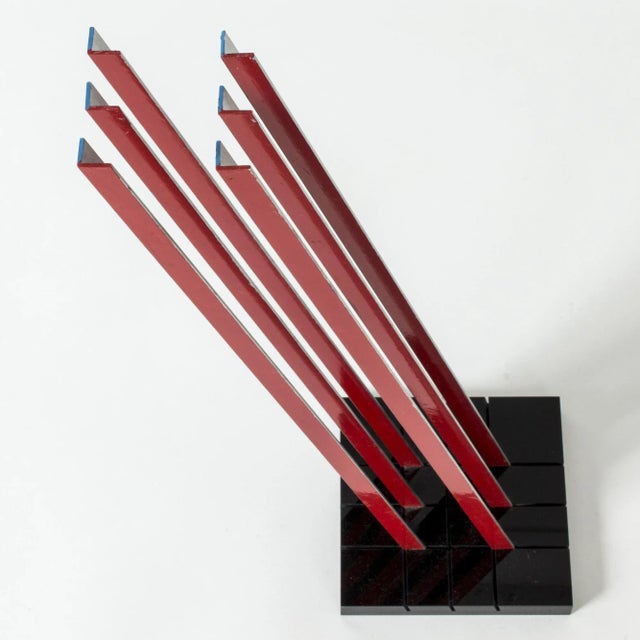 Metal Sculpture by Lars Erik Falk For Sale - Image 7 of 9