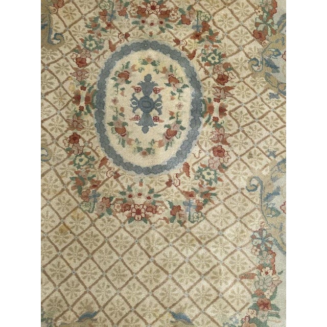 Mid-Century CNA Savonnerie Rug, 1960s For Sale - Image 4 of 18