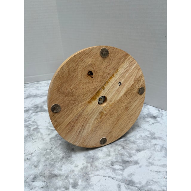 Vintage Americana Natural Wood Paper Towel Holder For Sale In Sacramento - Image 6 of 7