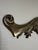 1970s Traditional Neoclassical Solid Brass Wall Accent Pediment For Sale - Image 10 of 11