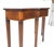 Federal Flame Mahogany Banded Serpentine Front 6 Legged Console Table For Sale - Image 12 of 12