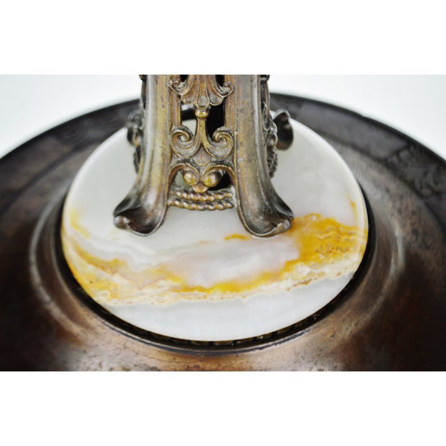 Vintage Art Deco Brass and Onyx Ashtray Stand Chairish