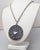 1970s Vintage 1970s Signed Napier Silvertone Round Horoscope Pendant Necklace For Sale - Image 5 of 18