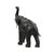 Black Large Vintage Leather Elephant in the style of Omersa, 1970s For Sale - Image 8 of 13