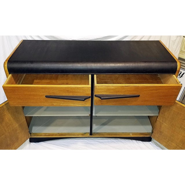 1950s 1950s Midcentury Modern-Art Deco Buffet or Dresser For Sale - Image 5 of 9