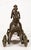 Antique Indian Horse Rider on Wheels & Peacock Bronze Sculpture 20th Century For Sale - Image 4 of 9