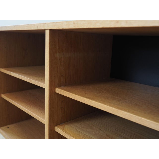 Yellow Vintage Danish Ash Bookcase, 1970s For Sale - Image 8 of 16