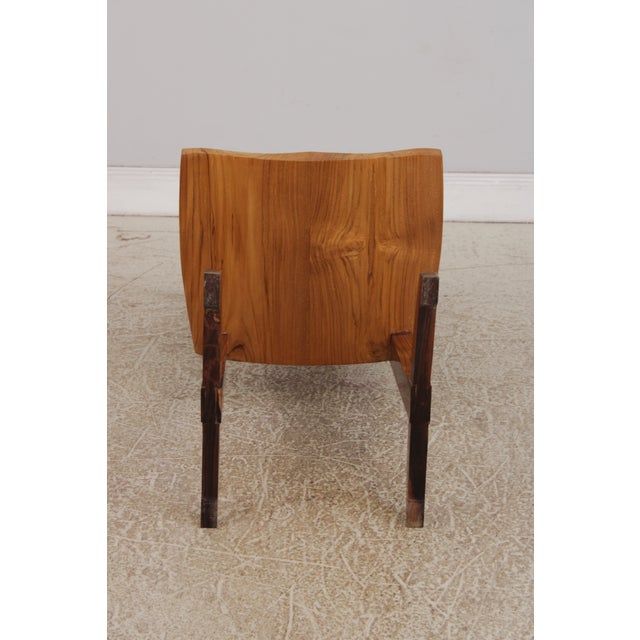 Set of 6 George Nakashima Style Conoid Dining Room Chairs For Sale - Image 18 of 18