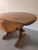 Mid-to-late 20th Century (1970s/1980s) Vintage Scandinavian High-Quality Modern Solid Pine Oval Drop-Leaf Trestle...