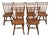 Vintage Windsor Style Dining Chairs by Hunt Furniture - Set of Six For Sale