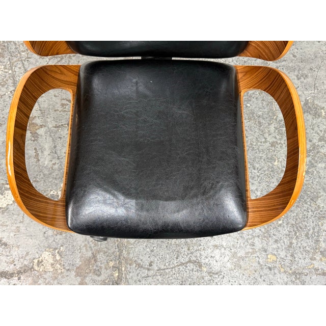 Black New Pacific Direct Cleo Office Chair For Sale - Image 8 of 12