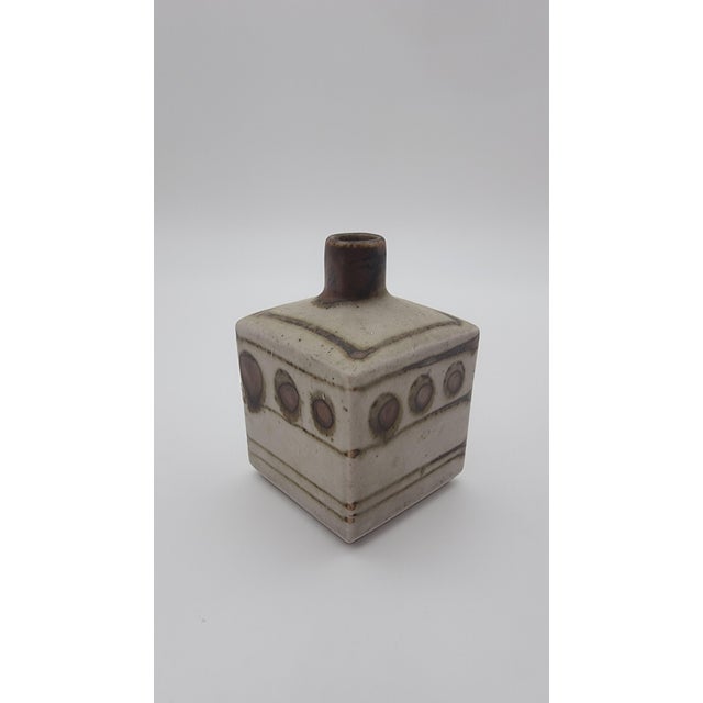 Ceramic Vintage Japanese Bud Vase For Sale - Image 7 of 10