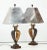 1980s Signed Brutalist Bronze Table Lamps - A Pair For Sale - Image 11 of 13