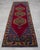 1960s Low Pile Hand Knotted Runner Rug Vintage Oushak Hallway - 2'12″ X 9'8″ For Sale - Image 5 of 16