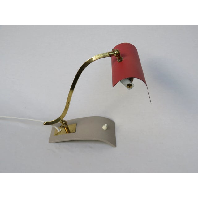 Brass Piano Table Lamps, 1950s, Set of 2 For Sale - Image 9 of 18