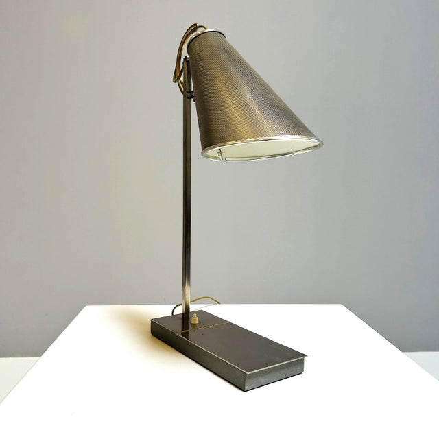 1980s Compass Dans Loeil Table Lamp by André Putman for Baldinger & Sons, 1980 For Sale - Image 5 of 14