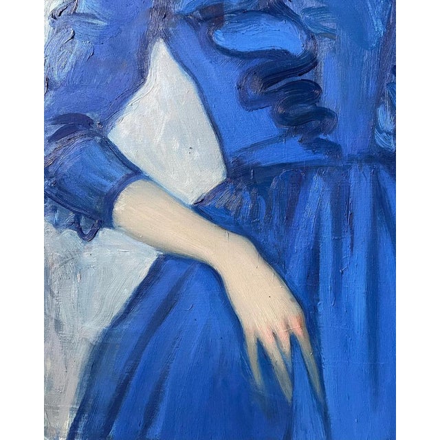 Portrait, 2000s, Original Oil Painting For Sale - Image 3 of 8