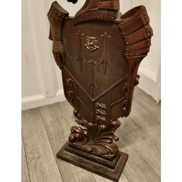 Iron Knight and Horse Armoured Companion Set, Set of 4 For Sale - Image 5 of 12