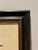 English Vintage Moths & Oak Tree Botanical Print in Black & Gold Wood Frame For Sale - Image 3 of 4