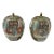 18th Century Antique Chinese Famille Rose Jars with Tops - A Pair For Sale