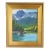 Silvio Silvestri, Listed Artist Lake Mary Mammoth California Landscape Oil Painting Including the Antiqued Gold Wood Frame For Sale