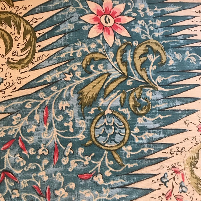 Quadrille Les Indiennes Fabric Chairish