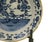 17th century Dutch delft large earthenware plate coated with a white tin glaze to mimic Chinese porcelain. This early...
