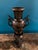 Late 19th Century Meiji Period Large 19th Century Japanese Bronze Vase Urn Dragon Heads 18'' For Sale - Image 5 of 18