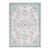 Lavable Machine Woven Rug Coral 5x7 For Sale