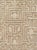 Theseus Hand-Tufted Maze Rug, Wheat Tan, 8x10 For Sale - Image 4 of 5