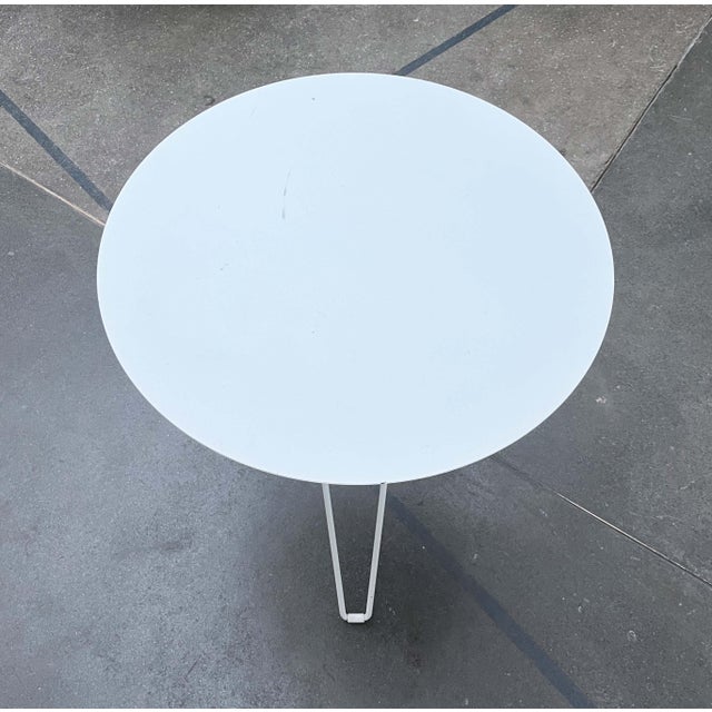 Minimalist Tio Series Metal Outdoor Table by Chris Martin for Massproductions, Finland For Sale - Image 16 of 18
