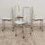 Metal Irma Chairs attributed to Achille Castiglioni for Zanotta, 1980s, Set of 4 For Sale - Image 7 of 10