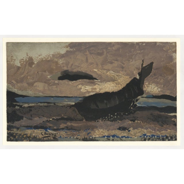 Title: La Barque Échouée 1955 Artist: Georges Braque Country: France Medium: Lithograph signed in the plate Paper Size:...