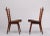 Brown Set of Curved Ladder Chairs by Cees Braakman for Pastoe, Holland, 1958 For Sale - Image 8 of 10